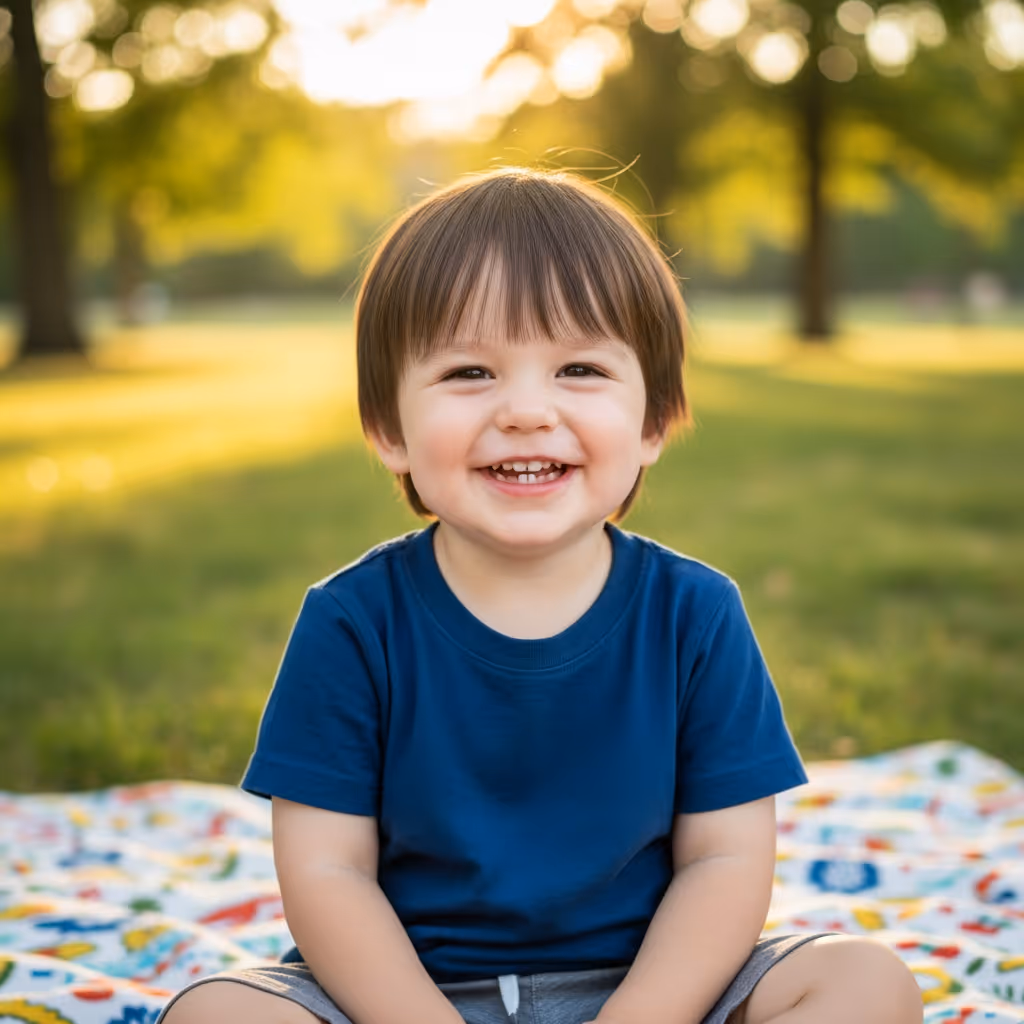 bölcsid gyermek mosolyog